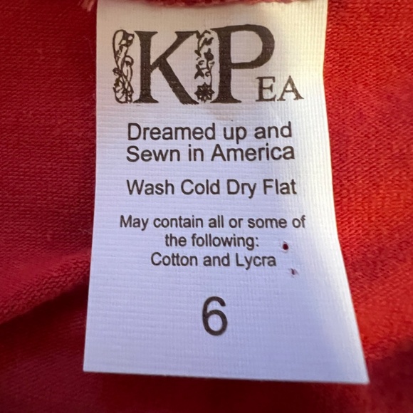 NEW KPea Original Fall Harvest Print Ruffle Sleeve Thanksgiving Holiday Dress - Picture 10 of 11